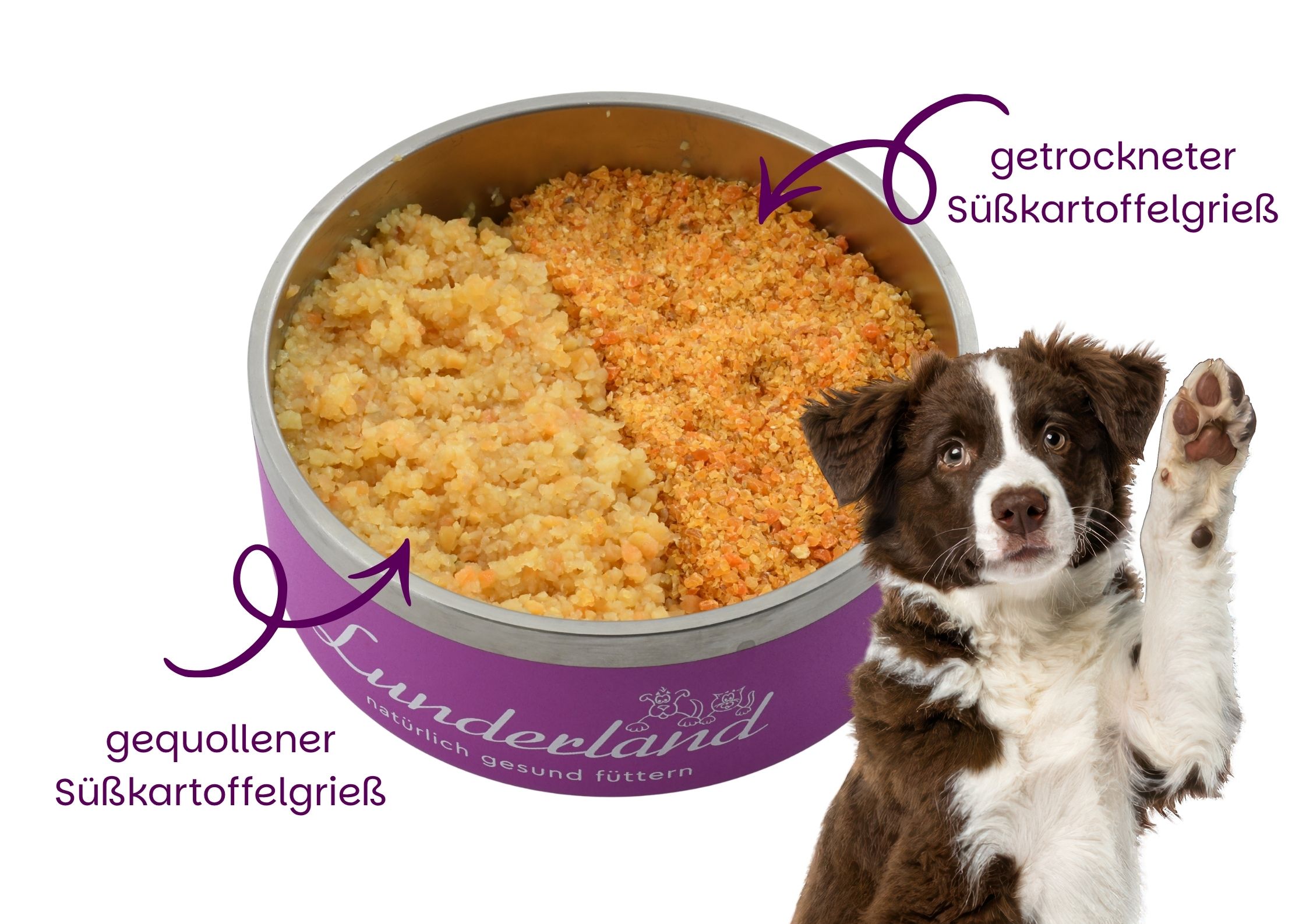 Süßkartoffelgrieß