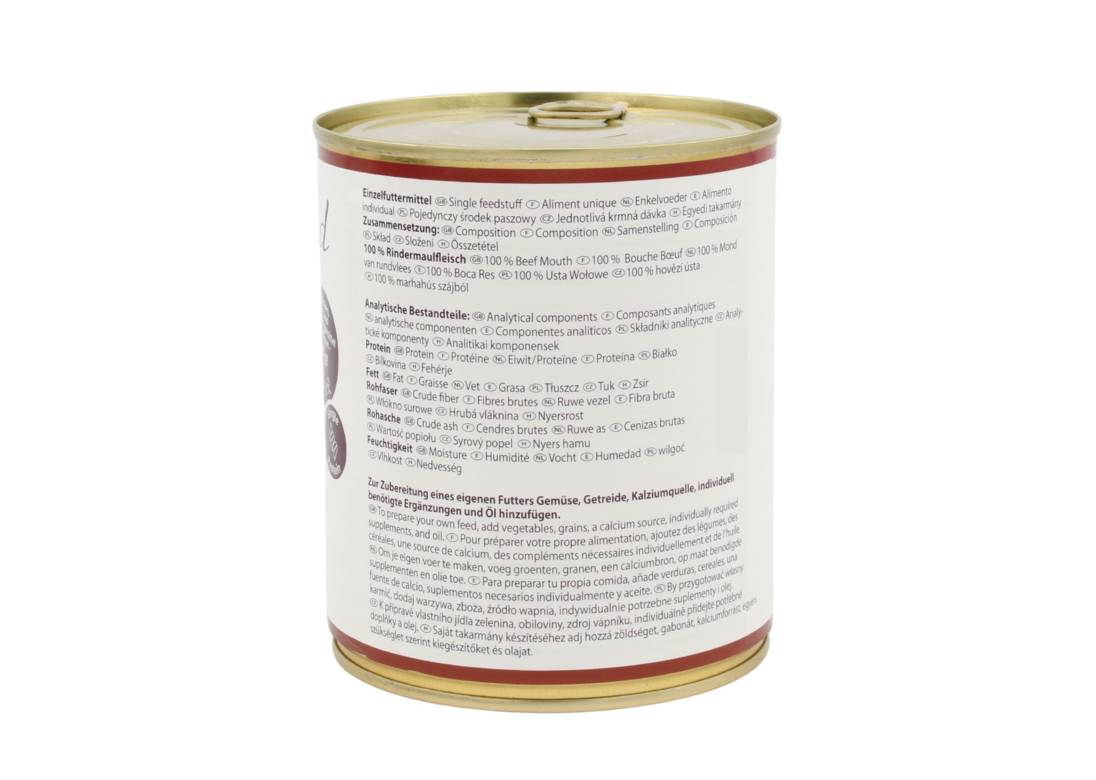 Lunderland Reinfleisch-Dose Maulfleisch