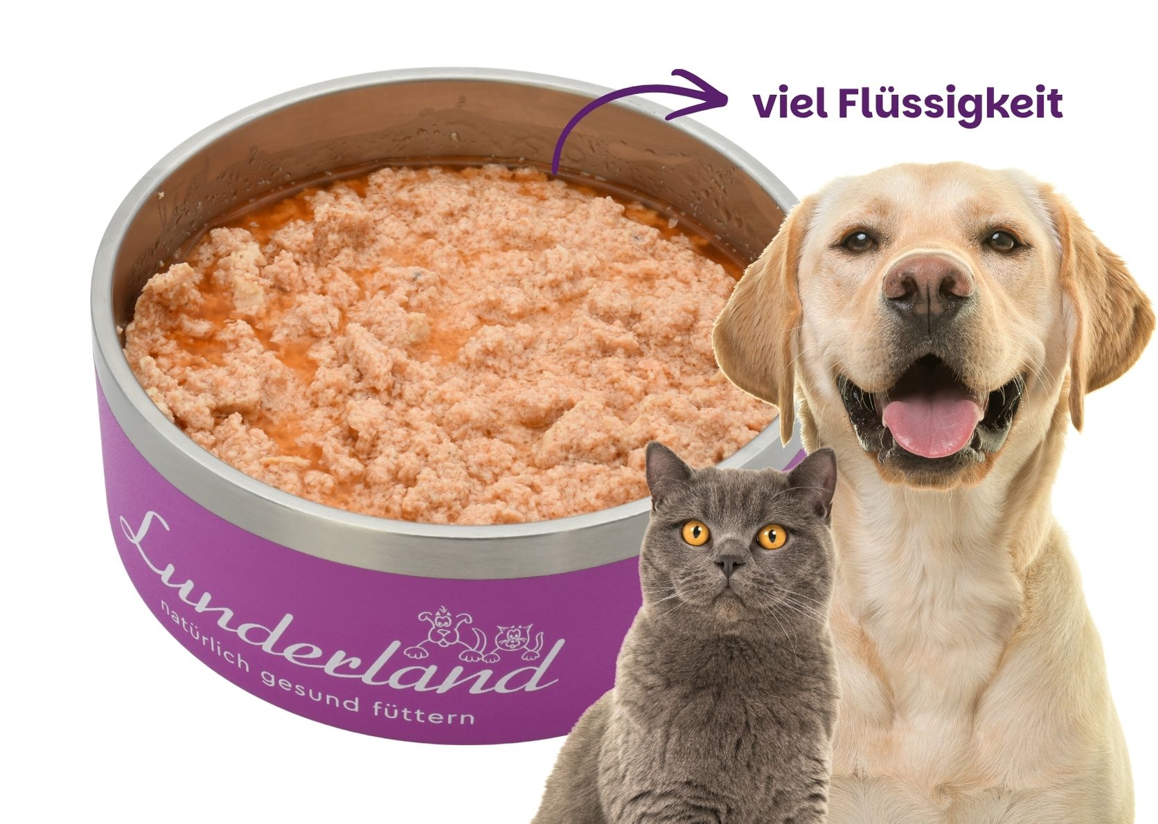 Reinfleisch-Dose Lachs