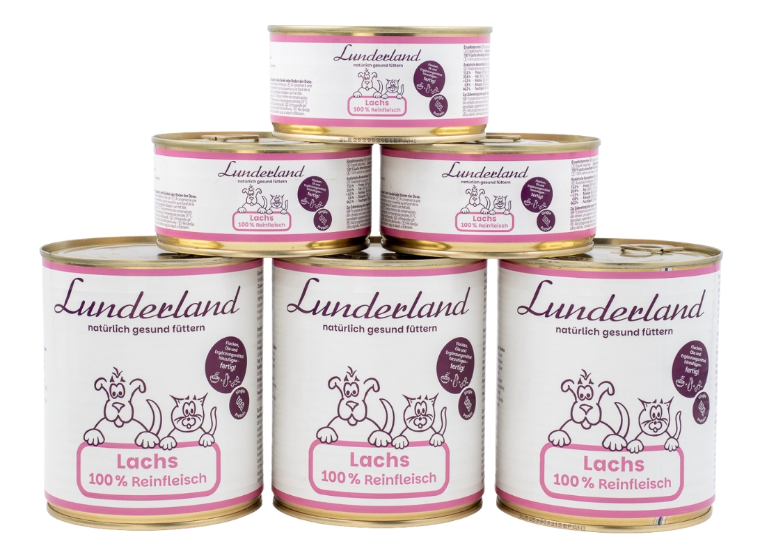 Lunderland Reinfleisch-Dose Lachs