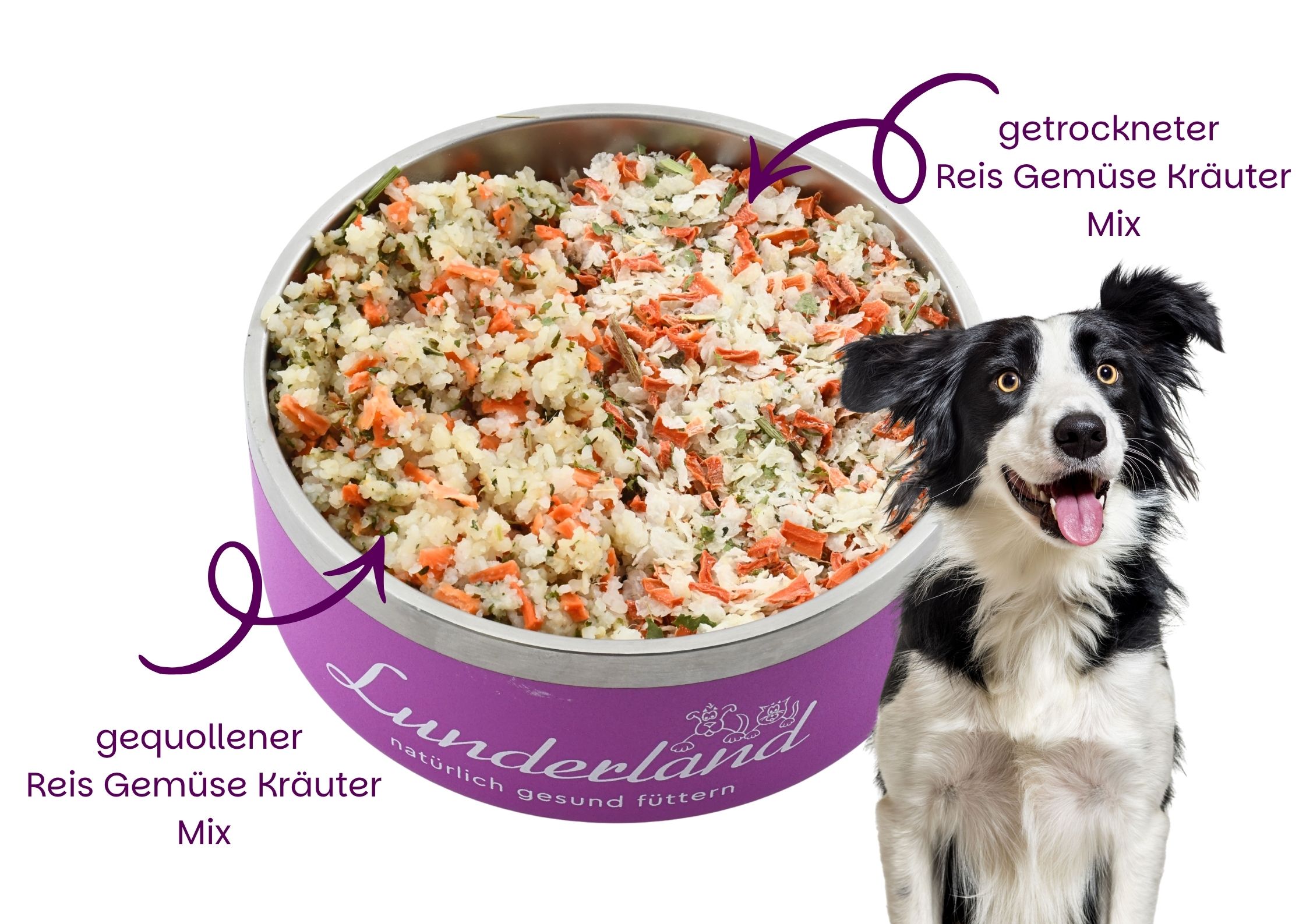 Lunderland Reis Gemüse Kräuter Mix