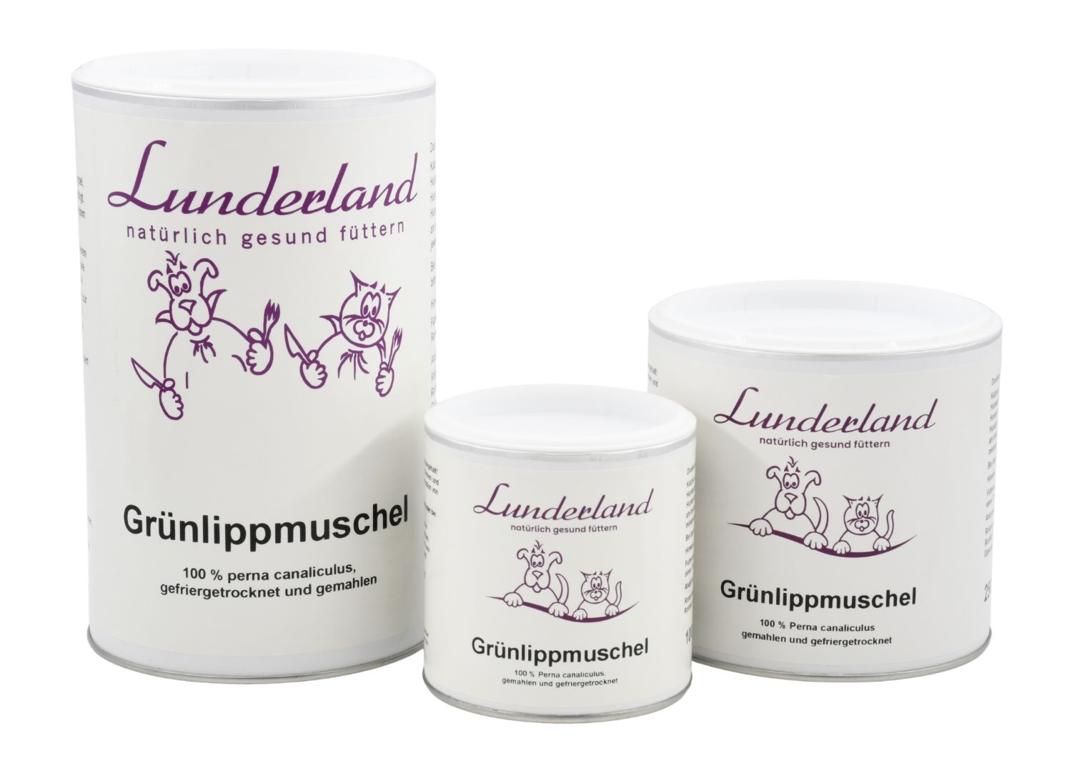 Grünlippmuschelpulver für Hunde und Katzen