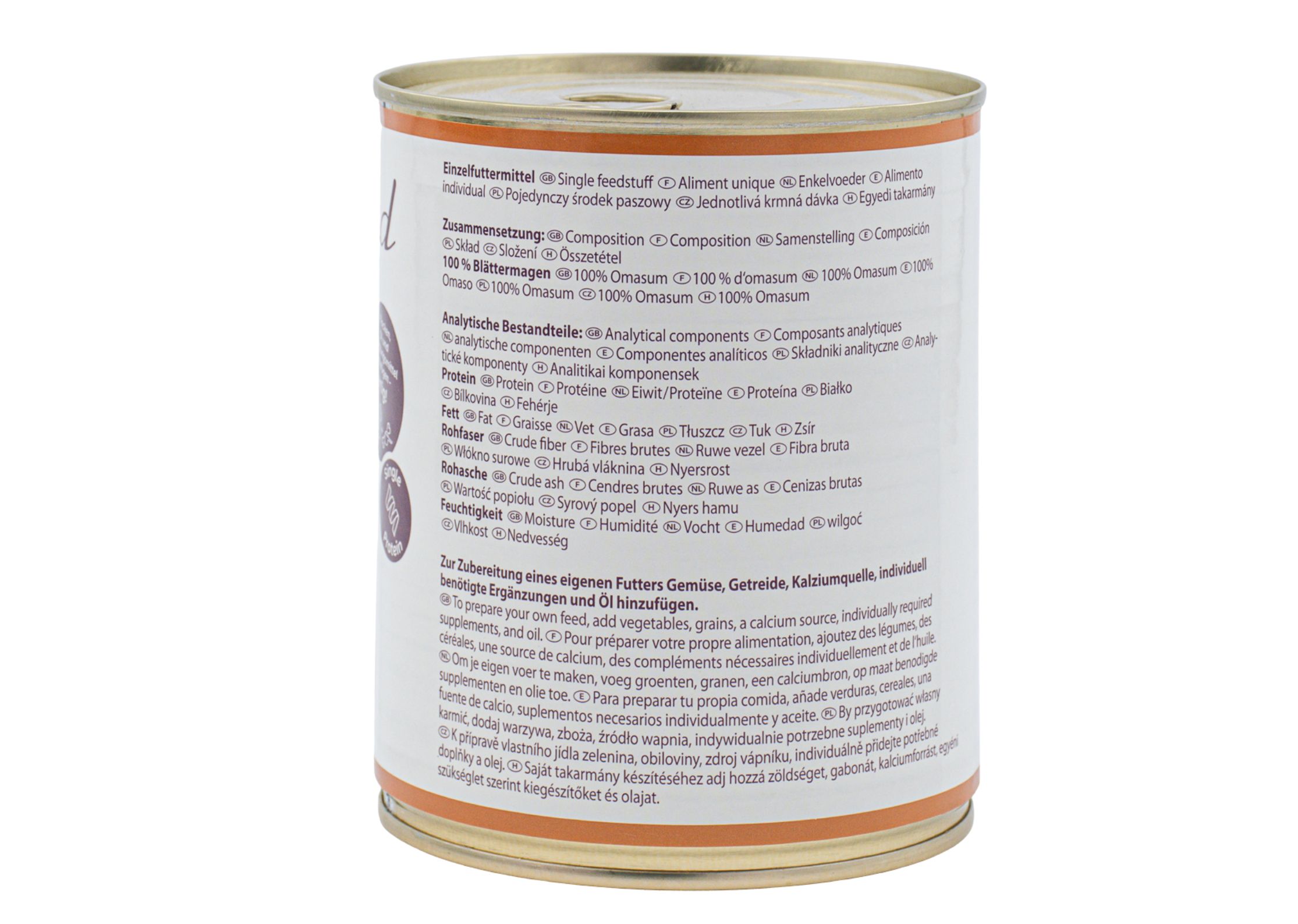 Lunderland-Dosenfleisch-Blättermagen