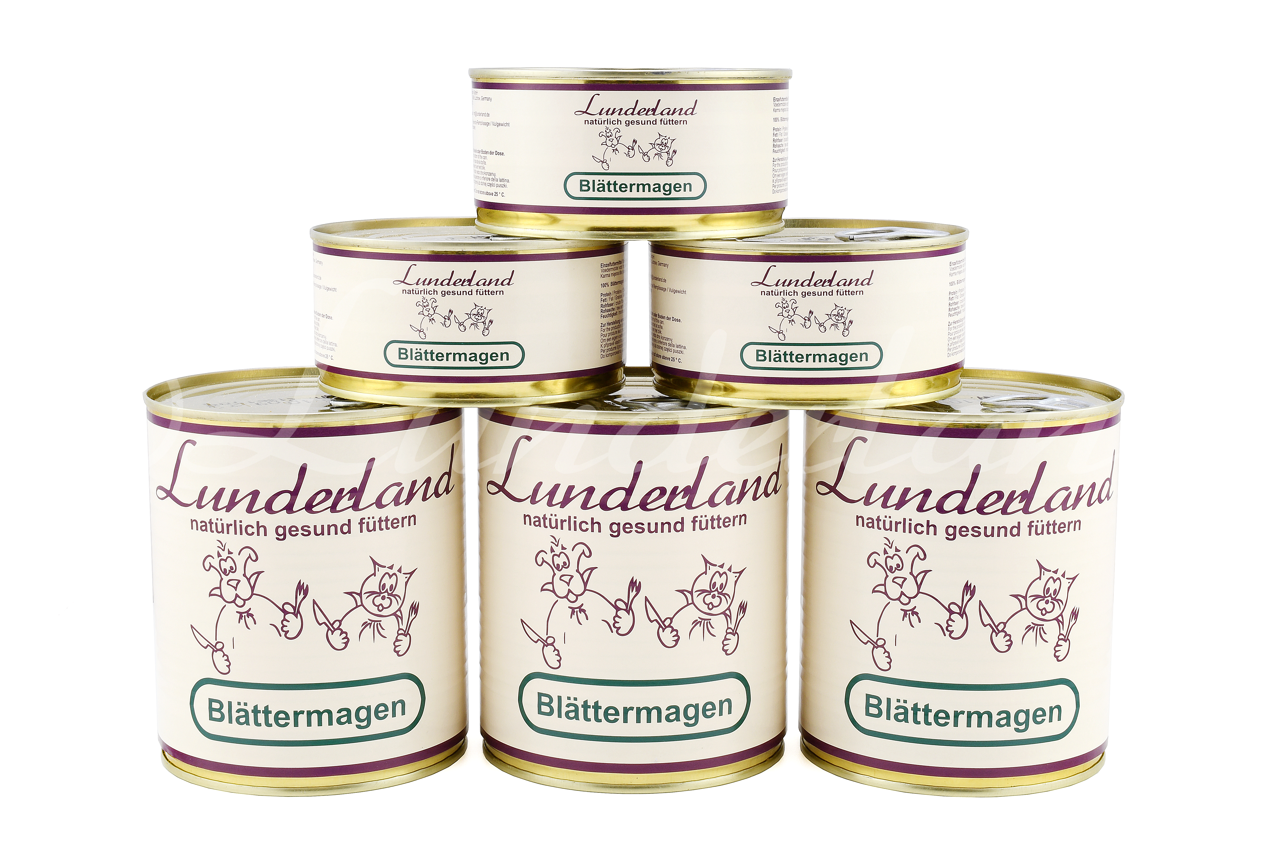 Lunderland-Dosenfleisch-Blättermagen