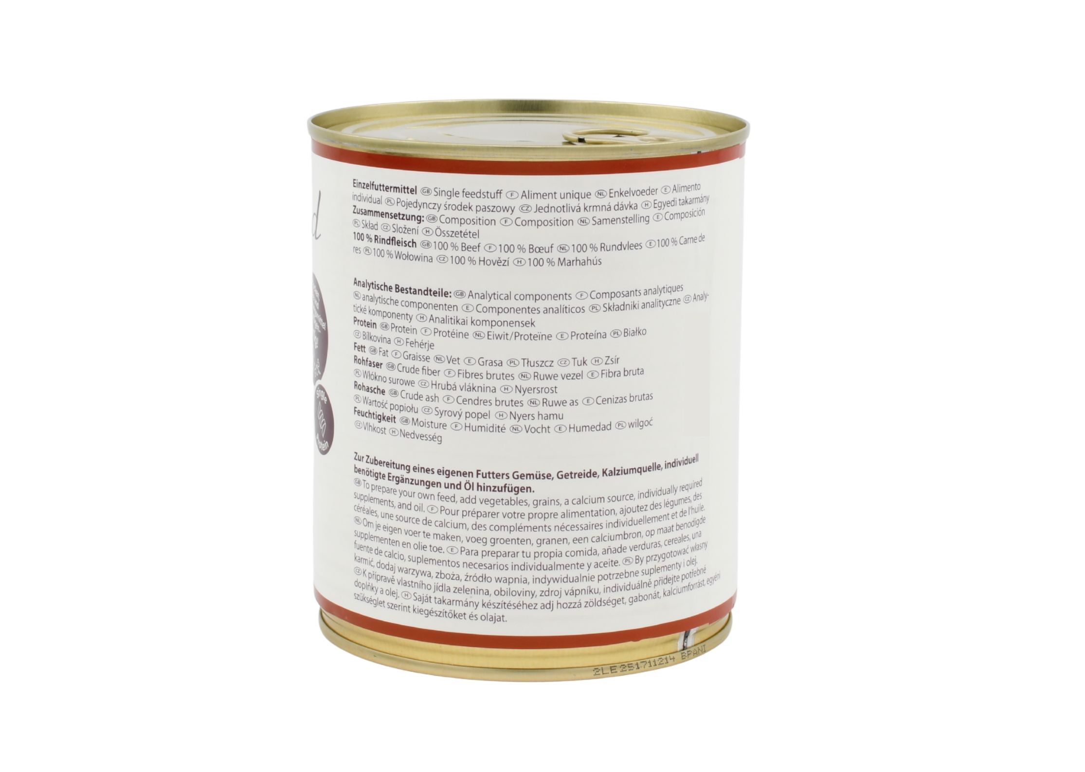 Lunderland Reinfleisch-Dose Rindfleisch mager