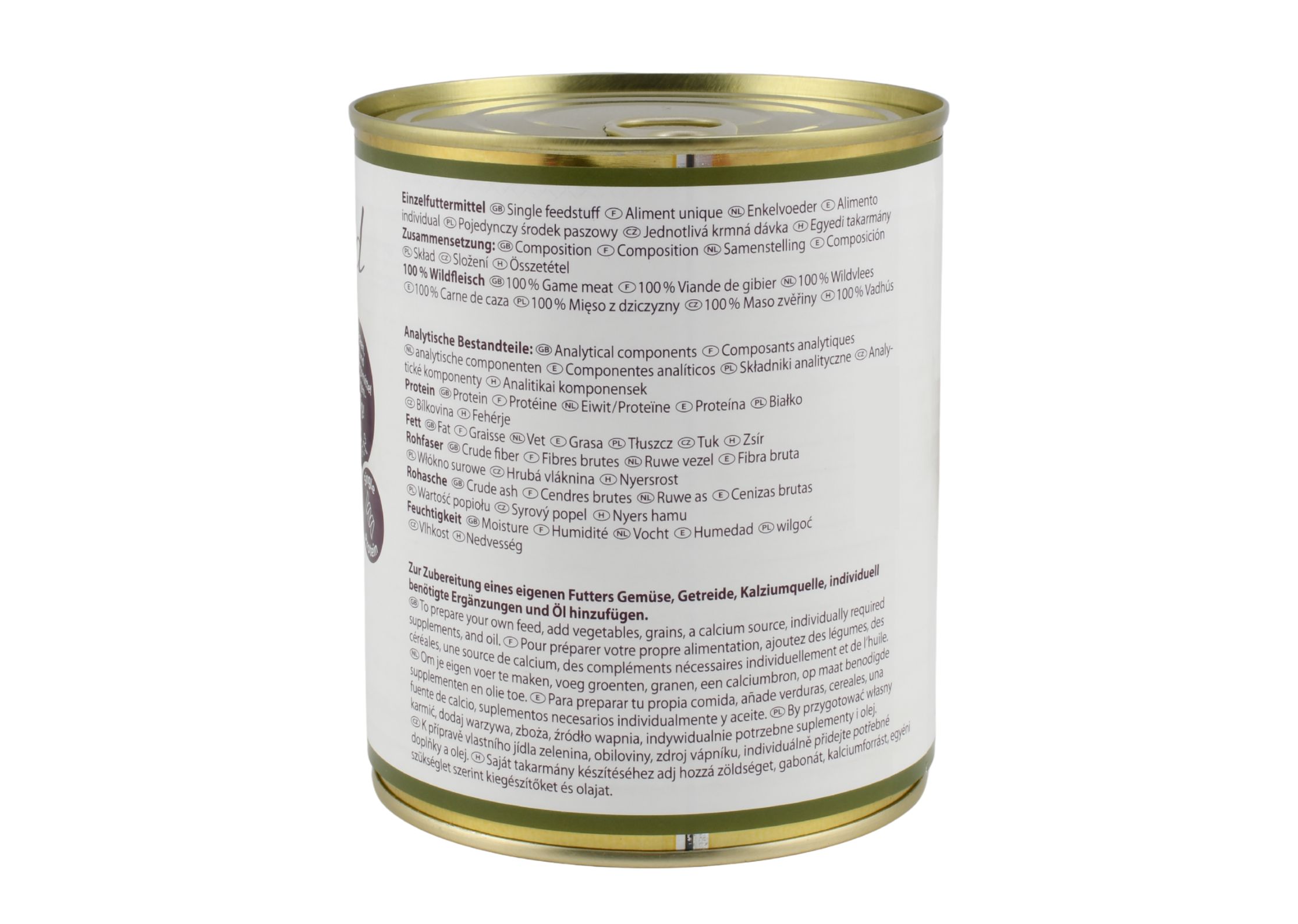 Lunderland Reinfleisch-Dose Wildfleisch Lunderland Reinfleisch-Dose Wildfleisch